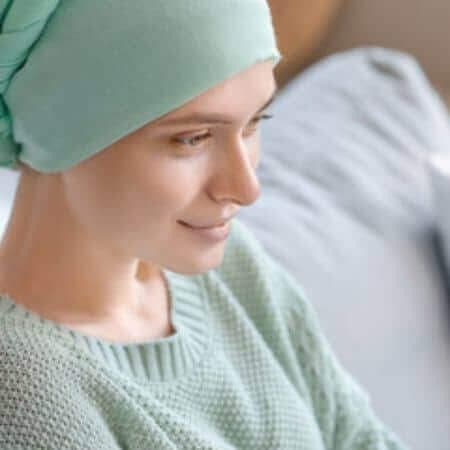 foto di un paziente oncologico bisognoso di assistenza a domicilio
