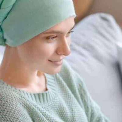 foto di un paziente oncologico bisognoso di assistenza a domicilio